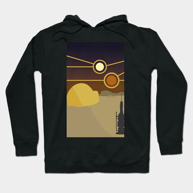 Tatooine Hoodie by mikineal97